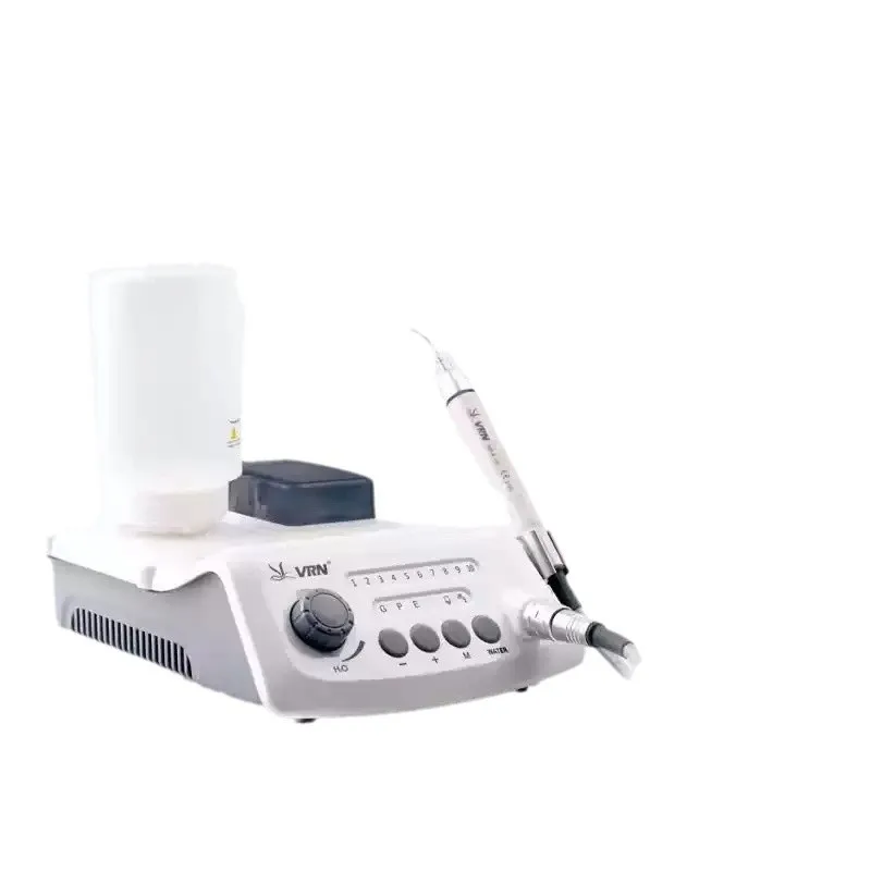 Dental Ultrasonic Scaler, Auto Water Supply, LED Light Handpiece, Tartar Removal Cleaner, Professional Teeth Cleaning Machine