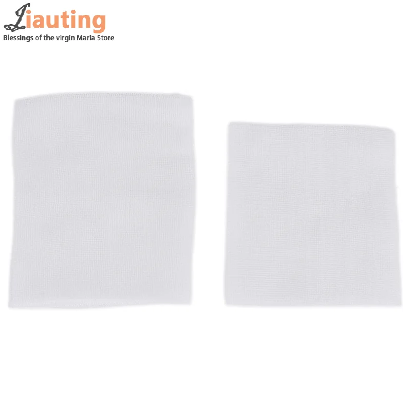 

20 шт./2 упаковки, портативный стерильный медицинский марлевый блок, боевая кровоостанавливающая повязка на рану, стерильная медицинская марлевая подушечка, принадлежности для ухода за ранами