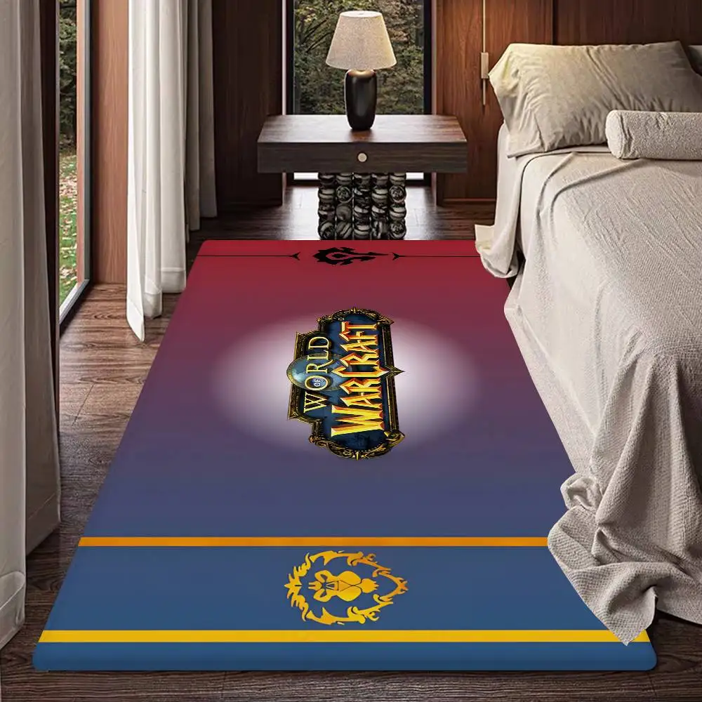 Gamer World Of Warcraft Floor Mat INS Style Soft Bedroom Floor House Laundry Room Mat Anti-skid Household Carpets