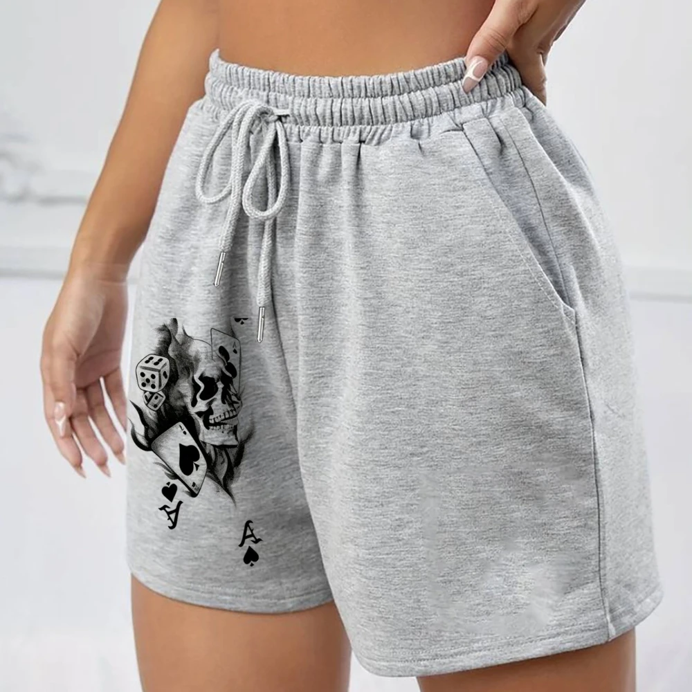 

Ladies' Casual Sports Retro Niche Design Trend Fashion Pattern Print Summer Refreshing and Cool Women's Shorts