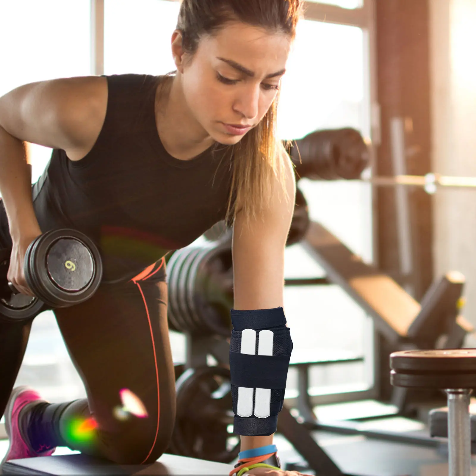 8pcs-weighted-steel-plates-reliable-steel-strip-for-weight-vest-leg-shin-guards-fitness-weight-bearing-equipment