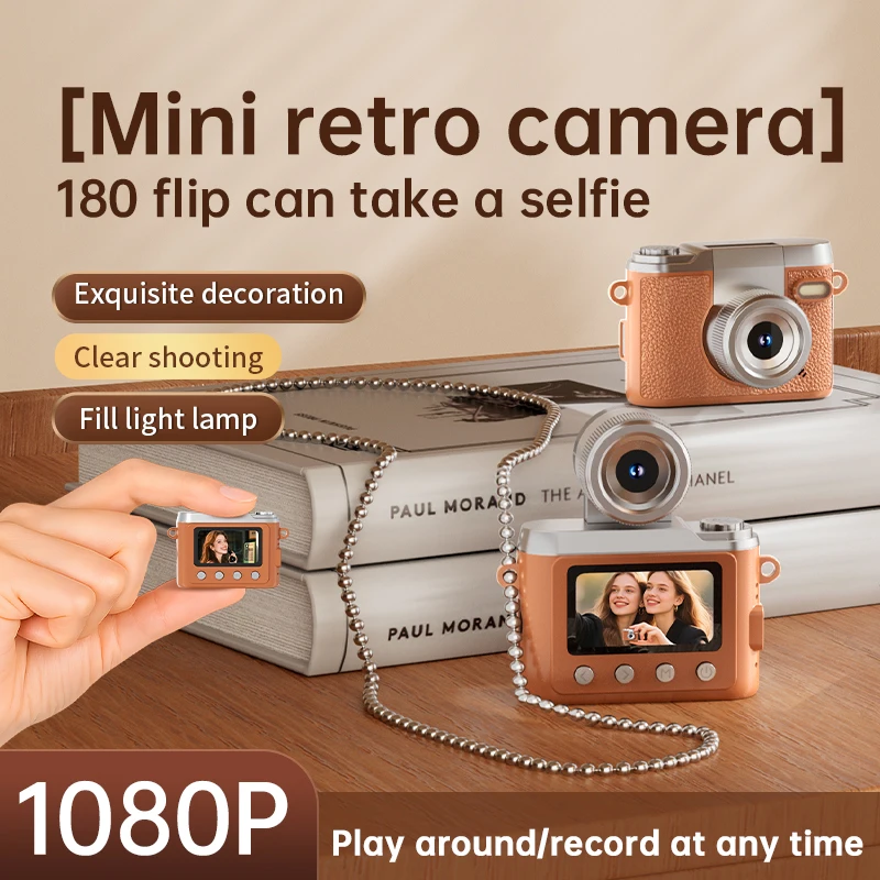 

1080P HD Ретро CCD Студенческая вечеринка Цифровая камера HD Pixel Selfie Мини Портативная