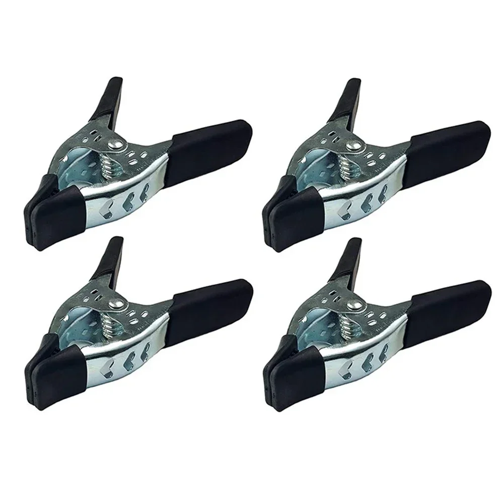 

Metal Clamps Spring Clamp 155mm/6'' 4pcs 6Inch Galvanized Iron Large Muslin Clamps Spring A-shaped Brand New