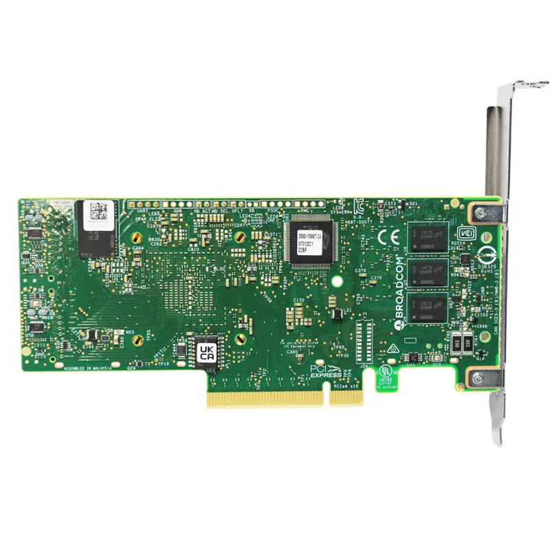 Original Broadcom MegaRAID 9560-16i 05-50077-00, 8GB Cache 2*SFF8654(x8) 12Gb/s PCIe 4.0 x8 SAS/SATA/NVMe RAID Controller