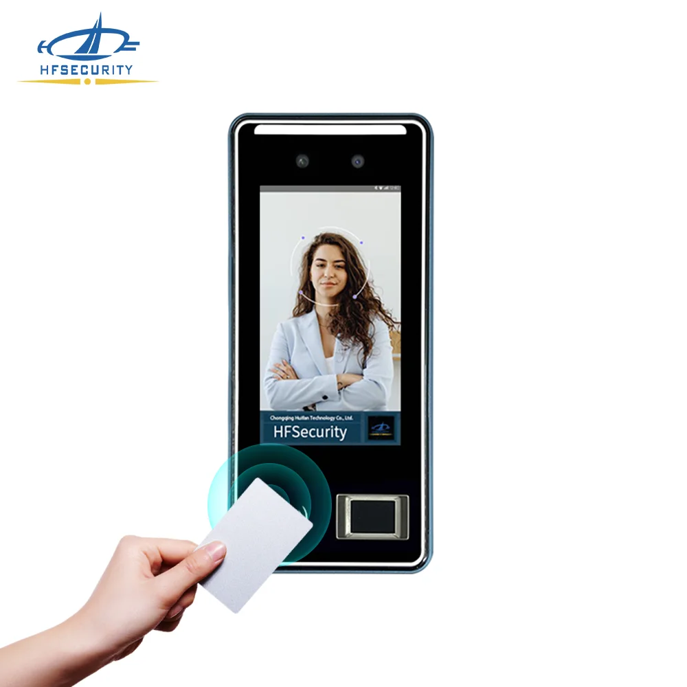 HFSecurity FR05 Free SDK API Software Face Recognition Access Control NFC ID Biometric Time Attendance System for Office