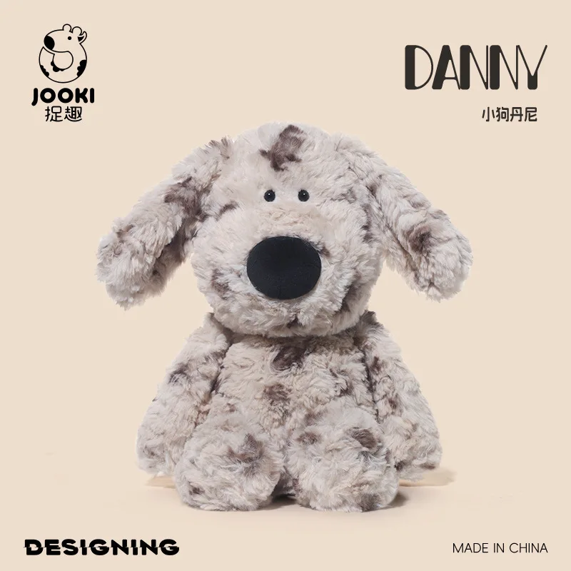 

Cute Danny Dalmatian Plush Toy Super Soft Spotted Dog Stuffed Doll Kawaii Soothing Plushie Birthday Gift for Kids Girls