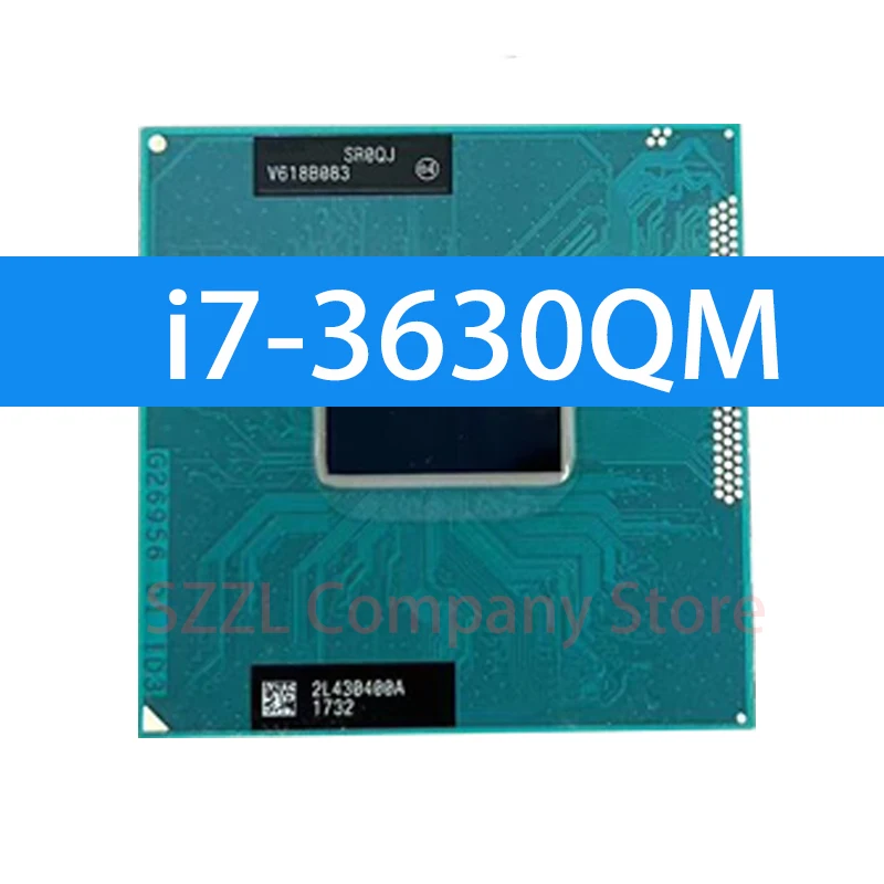 Core i7-3630QM SR0UX i7 3630QM 2.4GHz Quad-Core Eight-Thread CPU Processor 6M 45W Socket G2 / rPGA988B