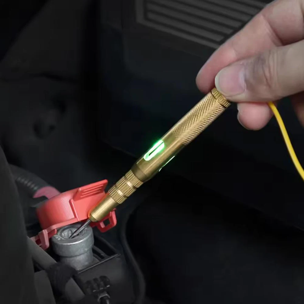 Praktische Nieuwe Testpennen Auto Circuit Zekering Elektrische Testers Voltage Tester 6 V/12 V/24 V sonde Pen Potlood Test Licht