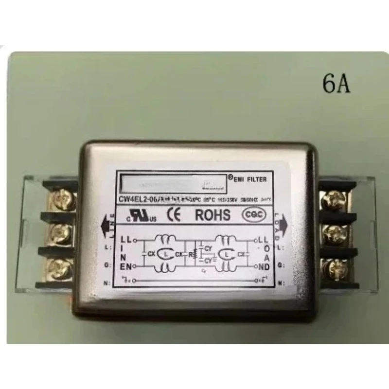 220V anti-interference EMI power purifier terminal block filter CW4EL2