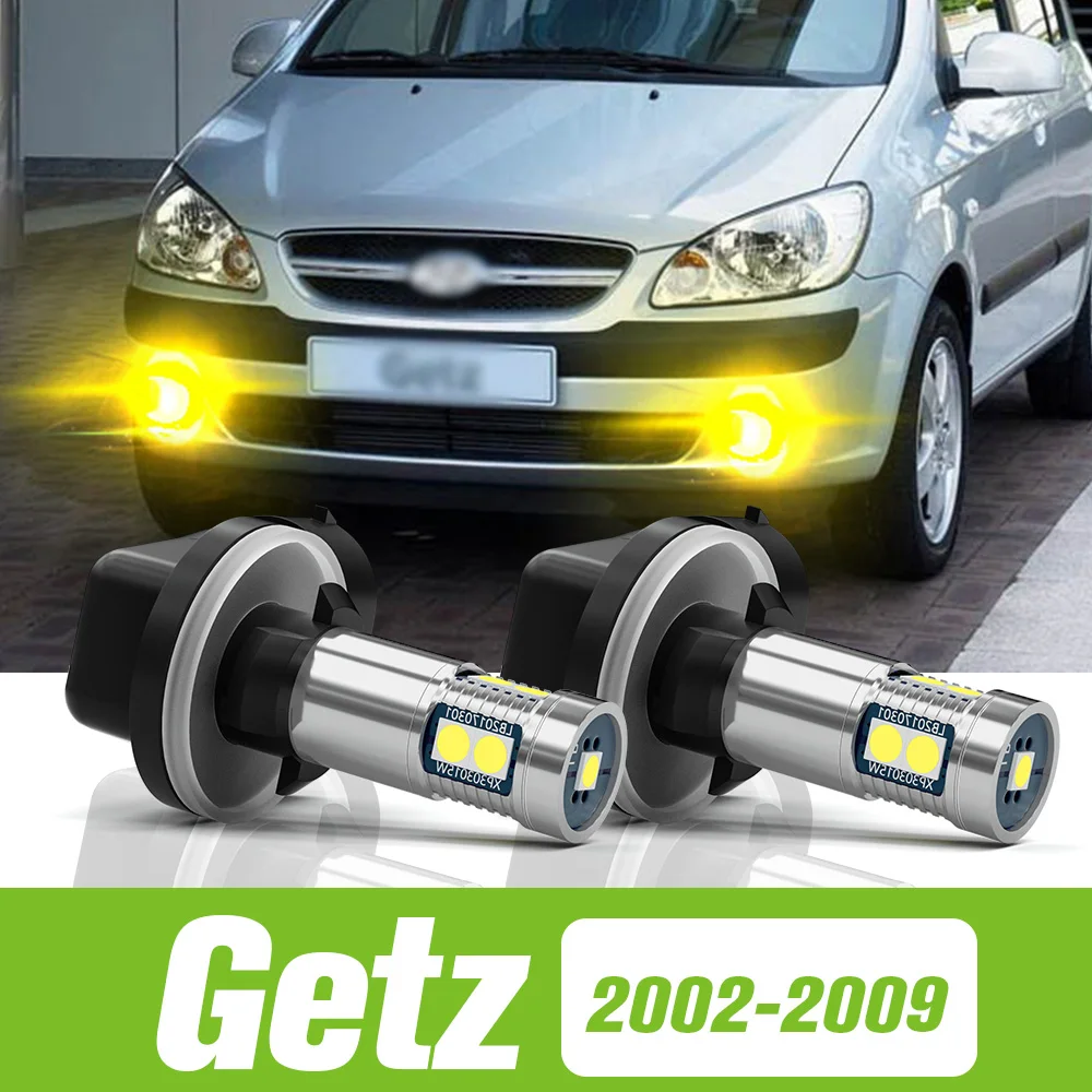 

2pcs For Hyundai Getz 2002-2009 LED Fog Light 2003 2004 2005 2006 2007 2008 Accessories