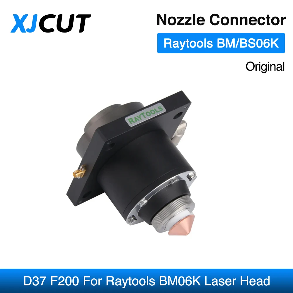 موصل فوهة ليزر XJCUT-rayols ، رأس قطع ألياف الليزر ، BM06K الأصلي ، F200 ، 120BT1100B ، 120BT0500B