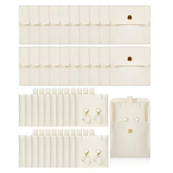 Jewelry Packaging Bag for Bracelet, Necklace, Ring, Earring Storage, Travel Package Bags, 20 Sets