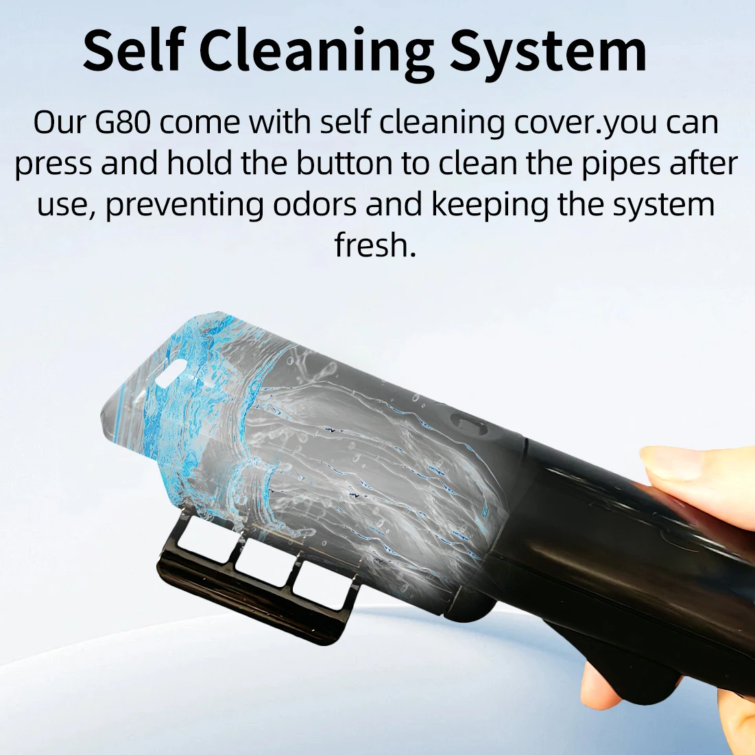 منظف السجاد المحمول ABIR G80، شفط 15Kpa، مكنسة كهربائية جافة رطبة للمنزل، أريكة السجاد، شعر الحيوانات الأليفة، غسالة تنجيد محمولة