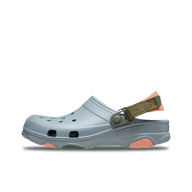 Crocs Classic All Terrain Clog Unisex Blue Slip-On Clogs  Comfortable Lightweight Soft Flexible Outdoor Wear 206340-3WK