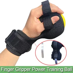 Anti-Spasticity Ball Splint Finger Posture Corrector for Stroke Hand Functional Split-fingered Hand Wrist Support Rehabilitation