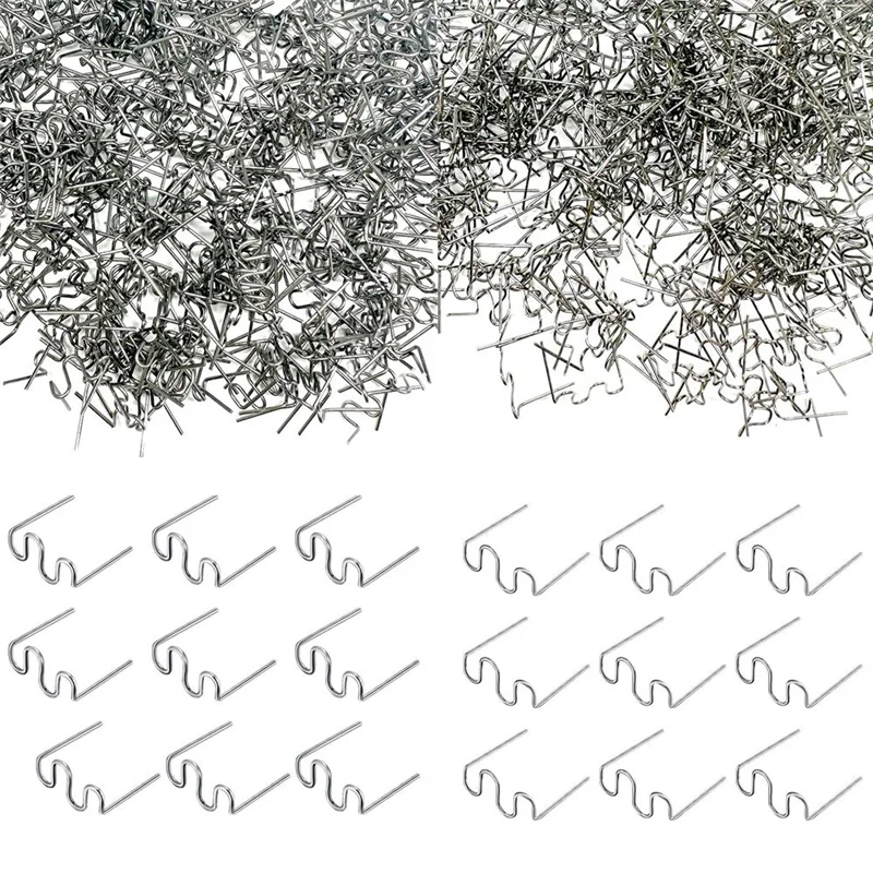 

ABVA-1400 Plastic Welder Staples,Plastic Welding Staples,0.6 0.8Mm Wave Hot Staples Welding Supplies For Plastic Welder