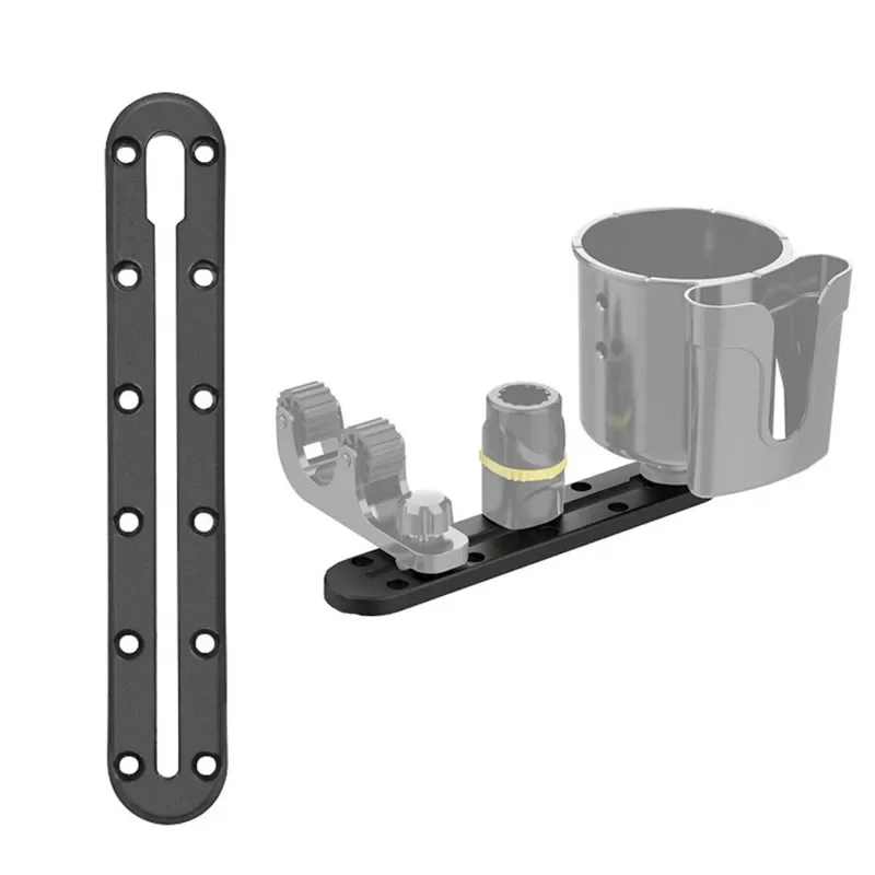 

Kayak Slide Rail Fish Finder Bracket Car Central Control Multi-equipment Fixed Track for 1 inch /1.5 inch T-shaped Ball Head