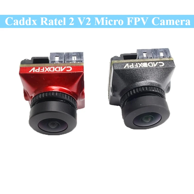 

16:9/4:3 Micro FPV камера Caddx Ratel 2 V2 2,1 мм объектив NTSC/PAL с переключением и сменным объективом для RC Freestyle FPV Drone Expan
