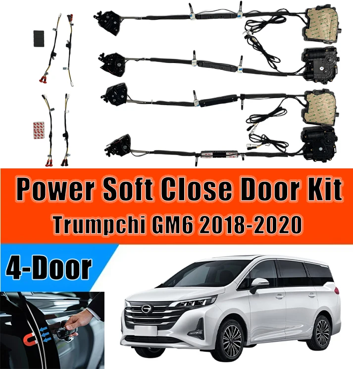 Xcar for Trumpchi GM6 2018-2020 Car OEM Automatic Soft Close Door Electric Suction Kit Auto Power Closing