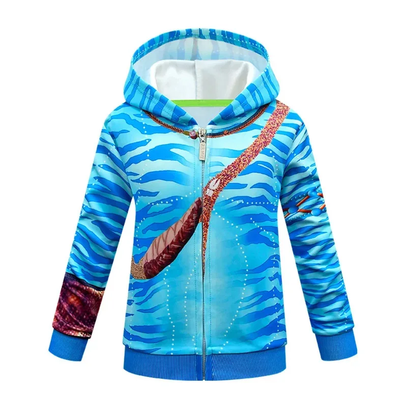 زي أفاتار أنيمي 72th للأطفال أزياء تنكرية للأطفال الغريبة صبي وفتاة الصورة الرمزية طريق الماء عيد الميلاد والهالوين أ