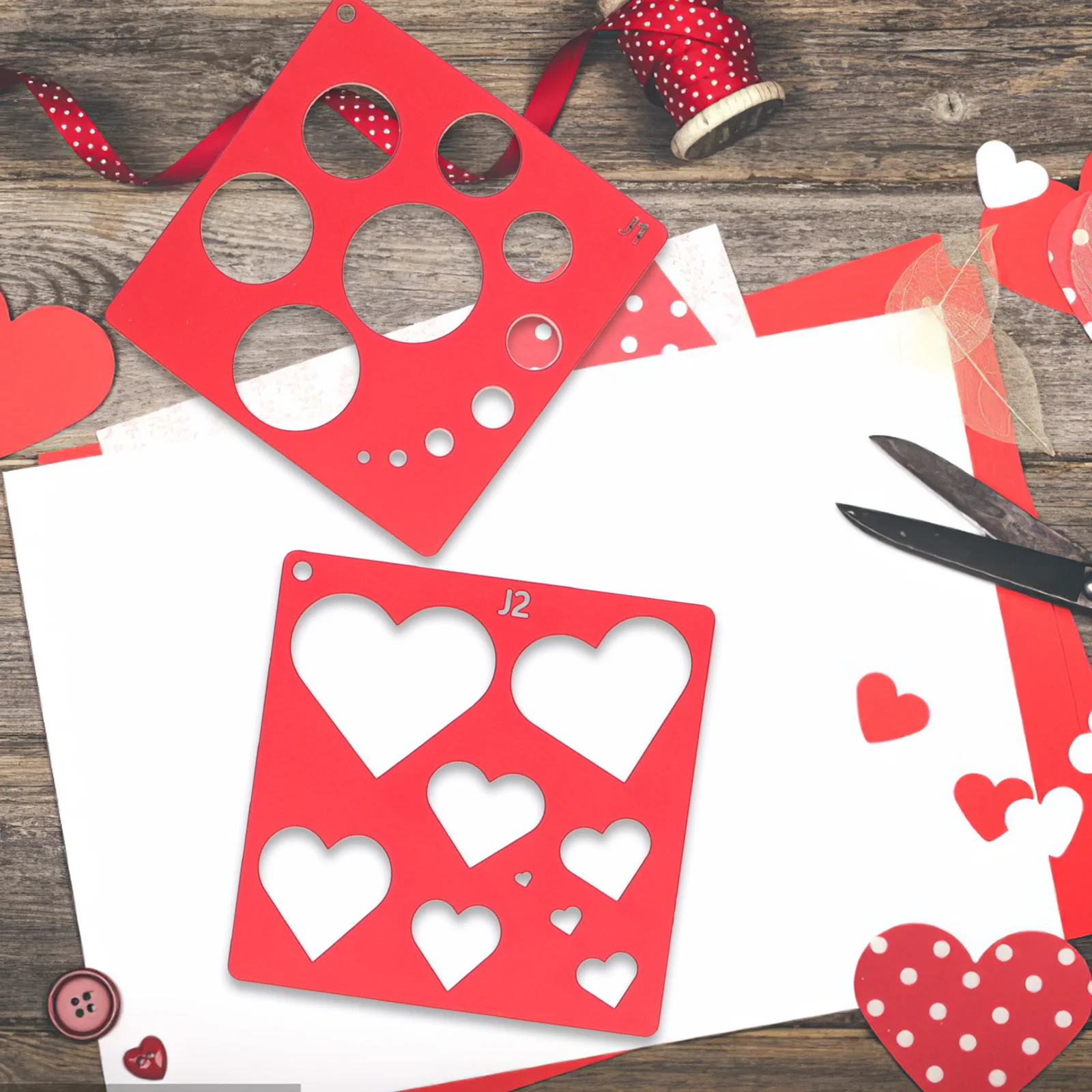 

Reusable Drawing Stencils Hollow Diy Template For Painting Crafts Scrapbook Journal Decor Plastic Stencil Set Art