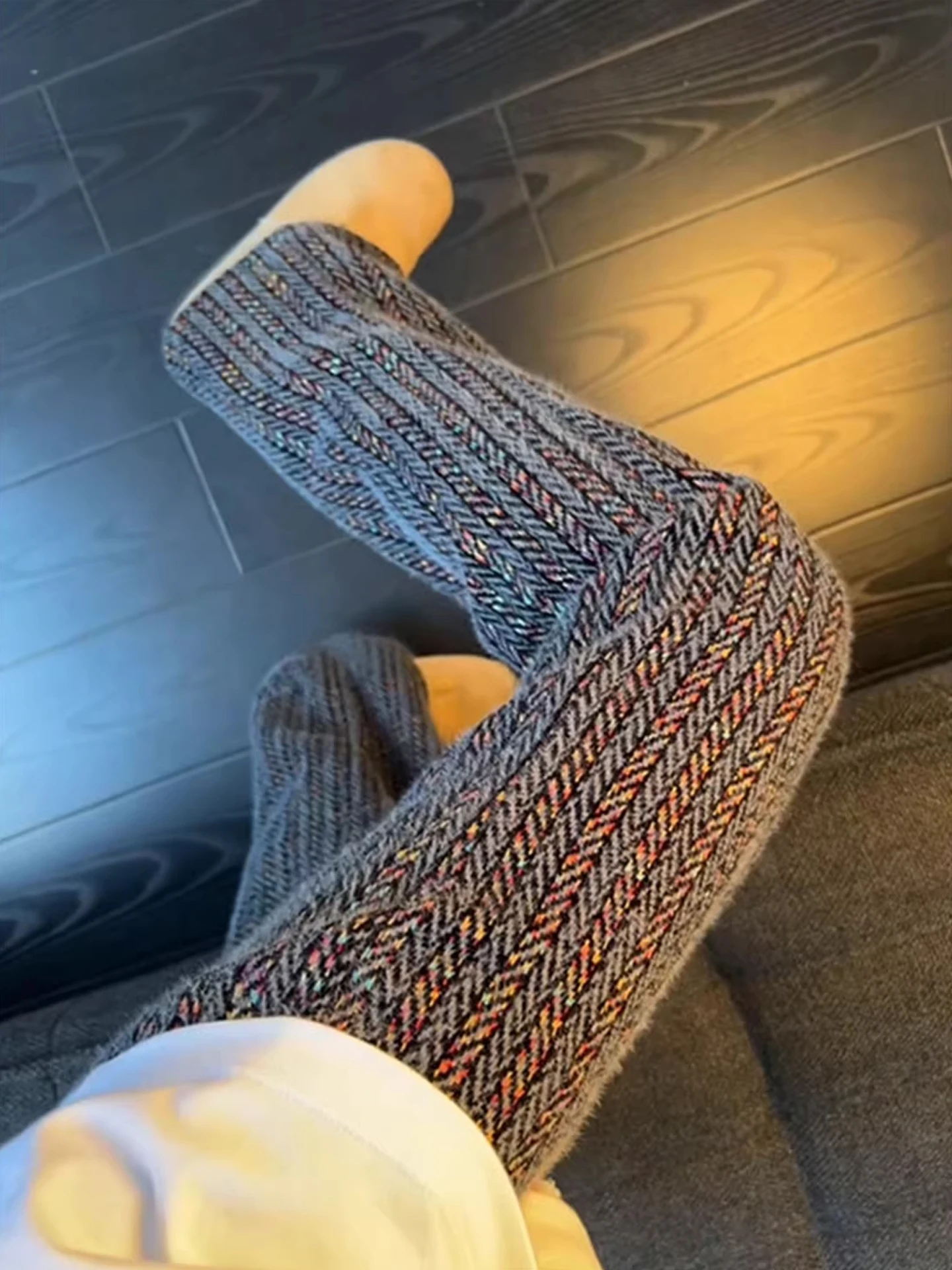 

Мужские зимние вельветовые брюки в американском стиле, прямые, свободные, широкие, длинные, модные, удобные