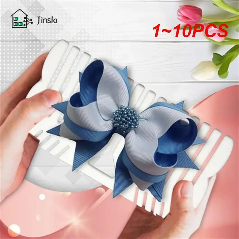 1~10PCS Bow Maker Muliti Functional Bow Knitting Tool Gift Present Packing Women & Hairstyle Bow-Knot Christmas Decor DIY