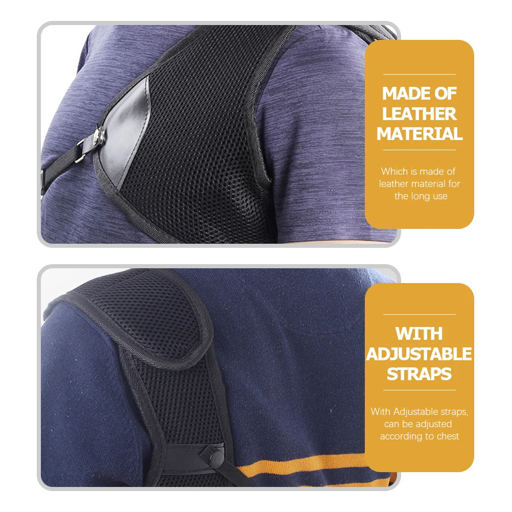 

Adjustable Chest Material Lightweight Breathable Chest Guard for Recurve Protective Gear