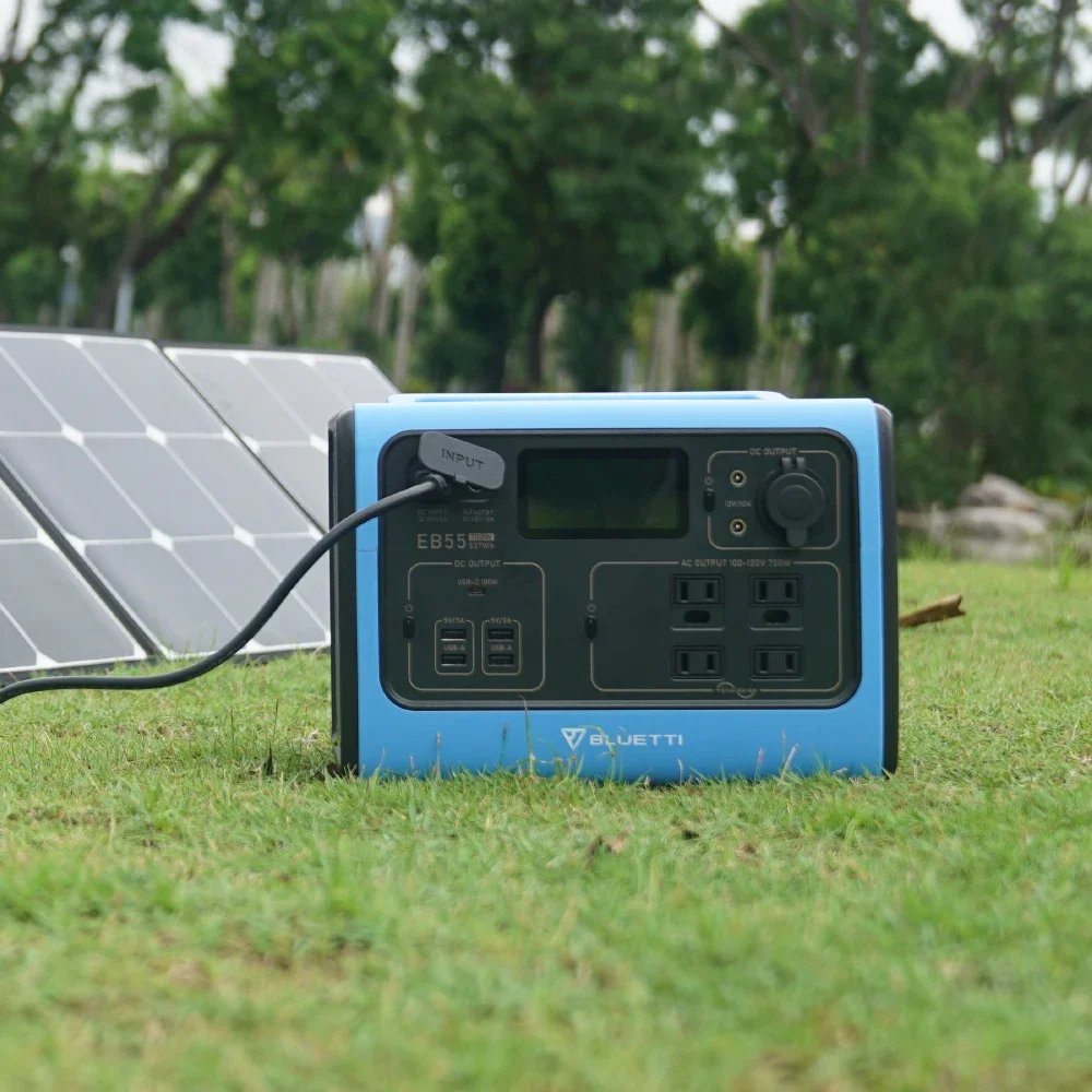 

537wh 145000mah Ac 700w 110v/220v Solar Inverter Generator Pure Sine Wave Portable Power Station For Camping