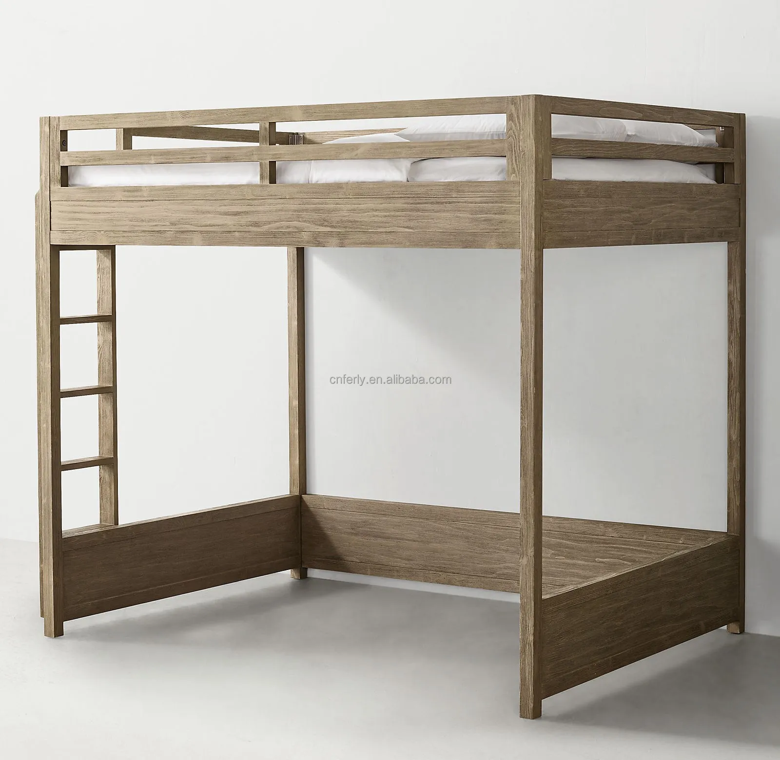 

Luxury Modern Bedroom Furniture Set Kids' Beds Children Bunk Beds Children's Study Loft Wood Bunk Beds