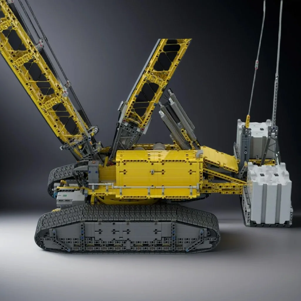 3952pcs MOC Liebherr LR SDWVB Configuration 2x42146 Technical Model Building Blocks Christmas Gift Birthday Display Education