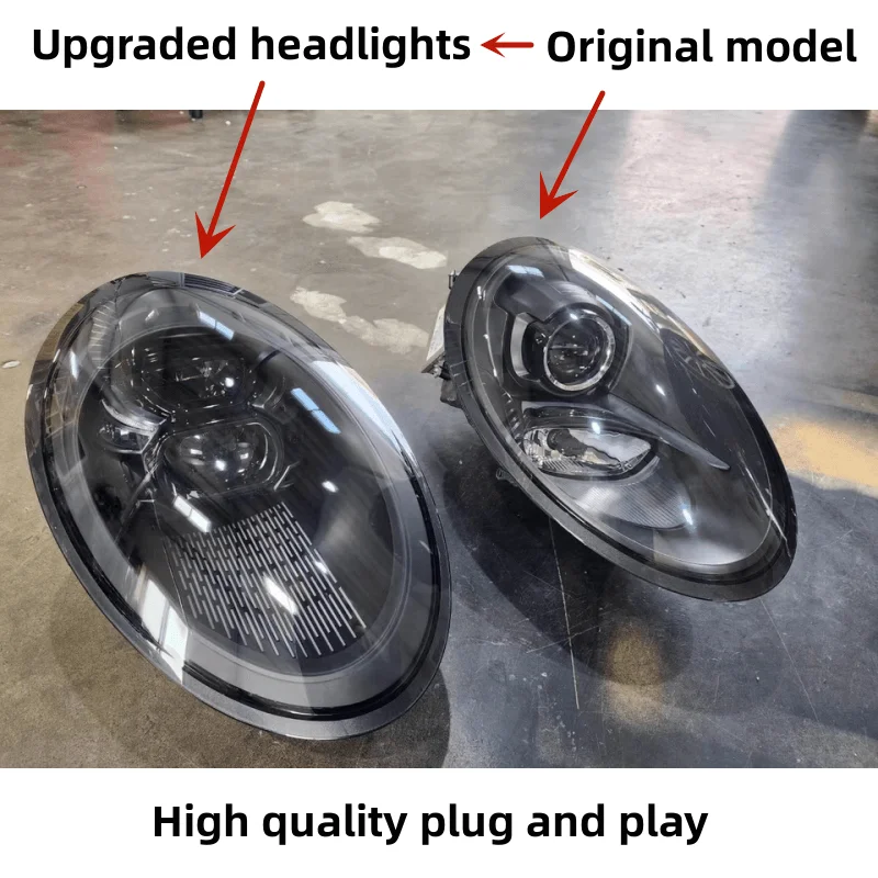 Dynamic DRL Plug and Play LED Headlights for  911 991.1/991.2 2012-2018 New Condition 992 Design