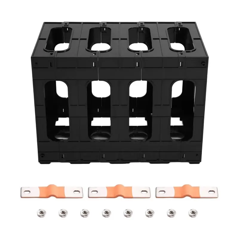 

【THANKSGIVING DAY】Flame-Retardant 12V Battery Frame For CATL EVE Lithium Iron Phosphate(Lifepo4) Cell 280Ah Easy Installation Ho