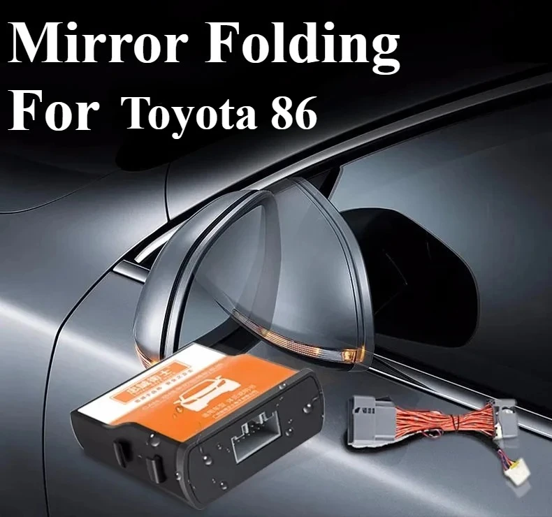 

Power Side View Mirrors Auto Folding Mirror Remote Control Mirrors for Toyota 86 2013-2020 Side Mirrors Folding Automatically