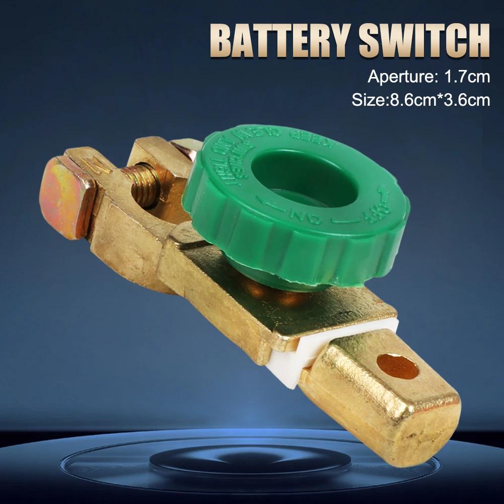 Car Motorcycle Battery Isolator Switch Quick Cut-off Switch Rotary Disconnect Isolator Car Truck Auto Vehicle Parts