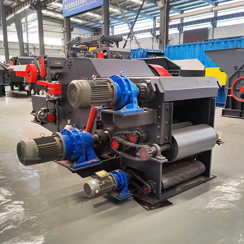 New Technology Compact Diesel Drum Wood Chipper with 55-110kw Engine High Productivity Bearing & Motor Core Components