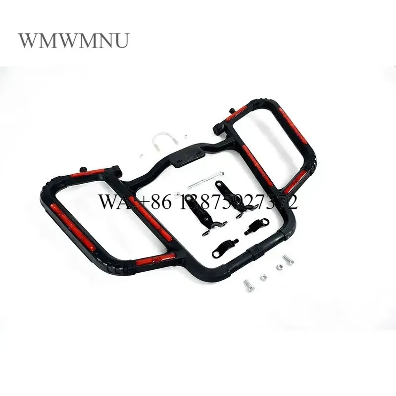 Wmwmnu for Tianjian YBR150Z Motorcycle Front Bumper Modified Thickened Crash Bar Anti Fall Guard Protection Made in