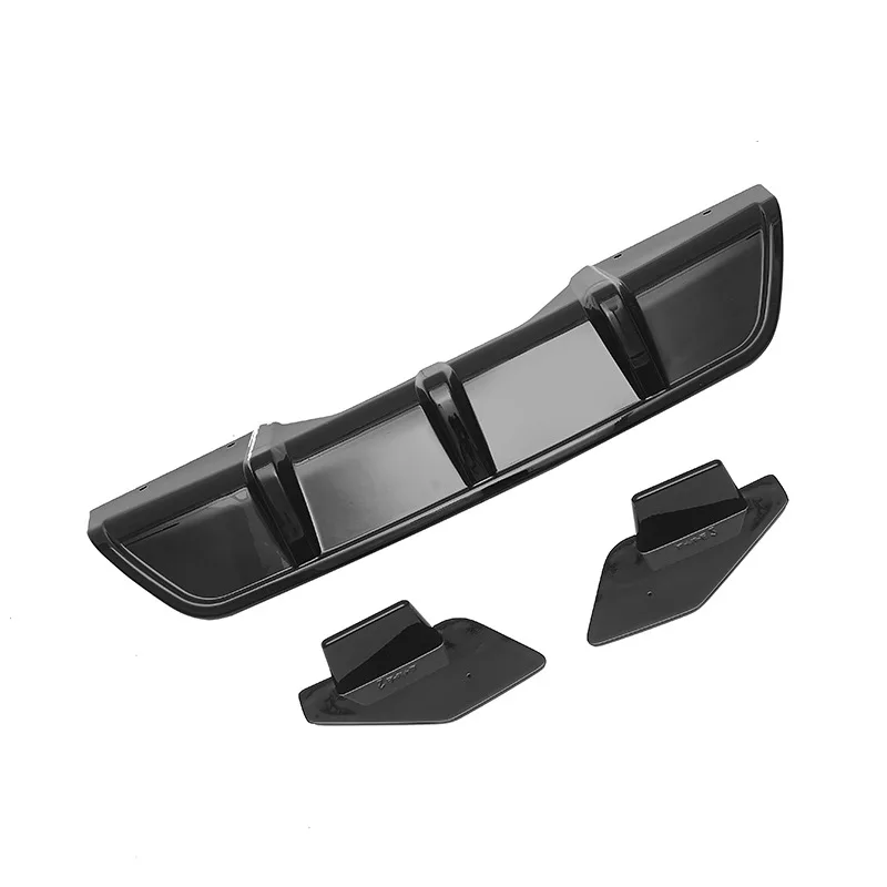 

Car Rear Bumper Diffuser Lip Splitters Spoiler Protector Guard For BMW X6 F16 M Sport SUV 2015 2016 2017 2018 ABS M Performance