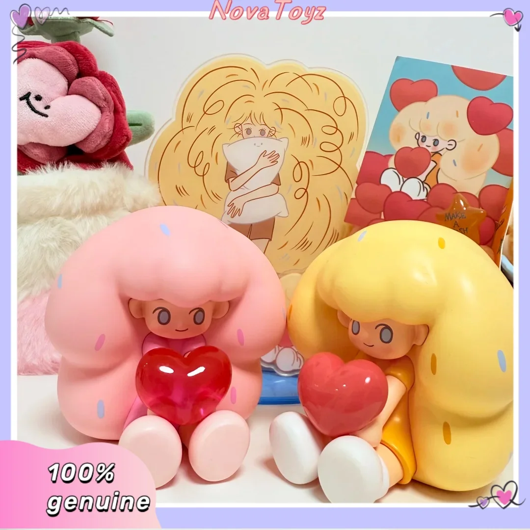 

Action Figure Valentine'S Day Gift Miss Daydream With A Heart In Her Arms Kawaii Toy Girls Gift Resin Material Decor Collection