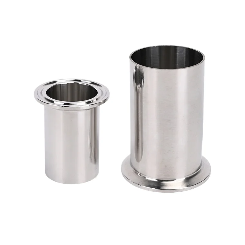 

40, 50, 60 мм, высота 12,7-254 мм, 0,5 "-10" тройной зажим, наконечник для стыковой сварки, SUS, 316L, фитинг для санитарной трубы из нержавеющей стали 304, HomeBrew