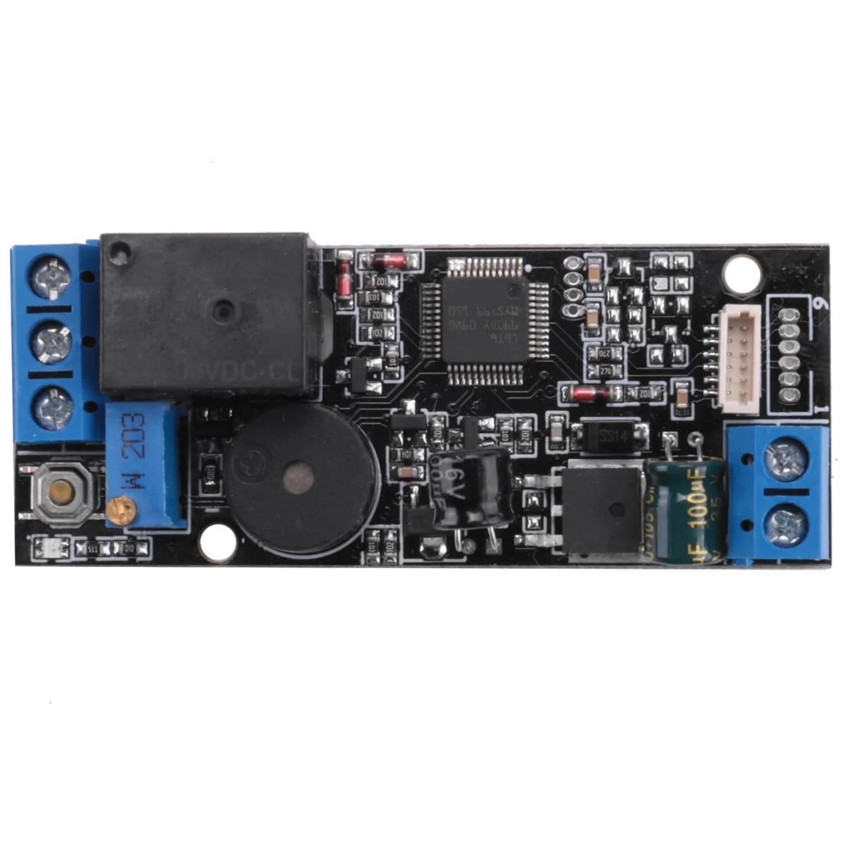 A nova placa de controle de impressão digital de baixa potência K202 DC12V + módulo de reconhecimento de impressão digital R503 redondo