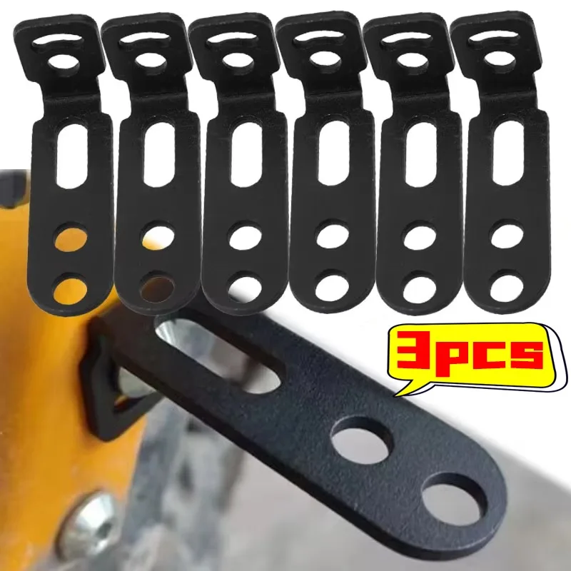 Universal Motorcycle Rearview Mirror Headlight Spotlight Extension Bracket Clip LED Headlight Bracket Motor Accessories 1-3PCS