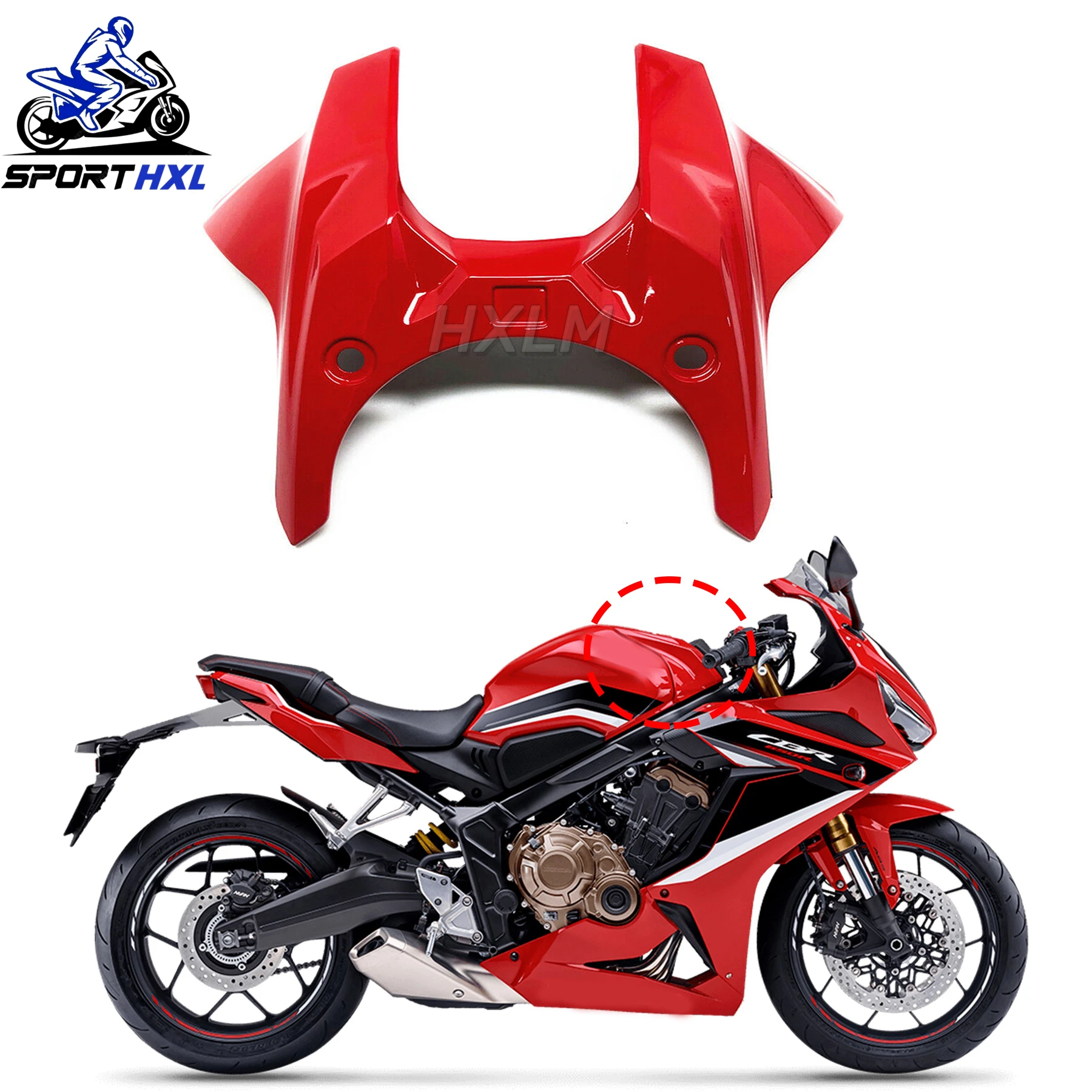 

CBR 650R Motorcycle Accessories Front Air Tank Cover Fuel Gas Shell Protector For Honda CB650R CBR650R 2019 2020 2021 2022 2023