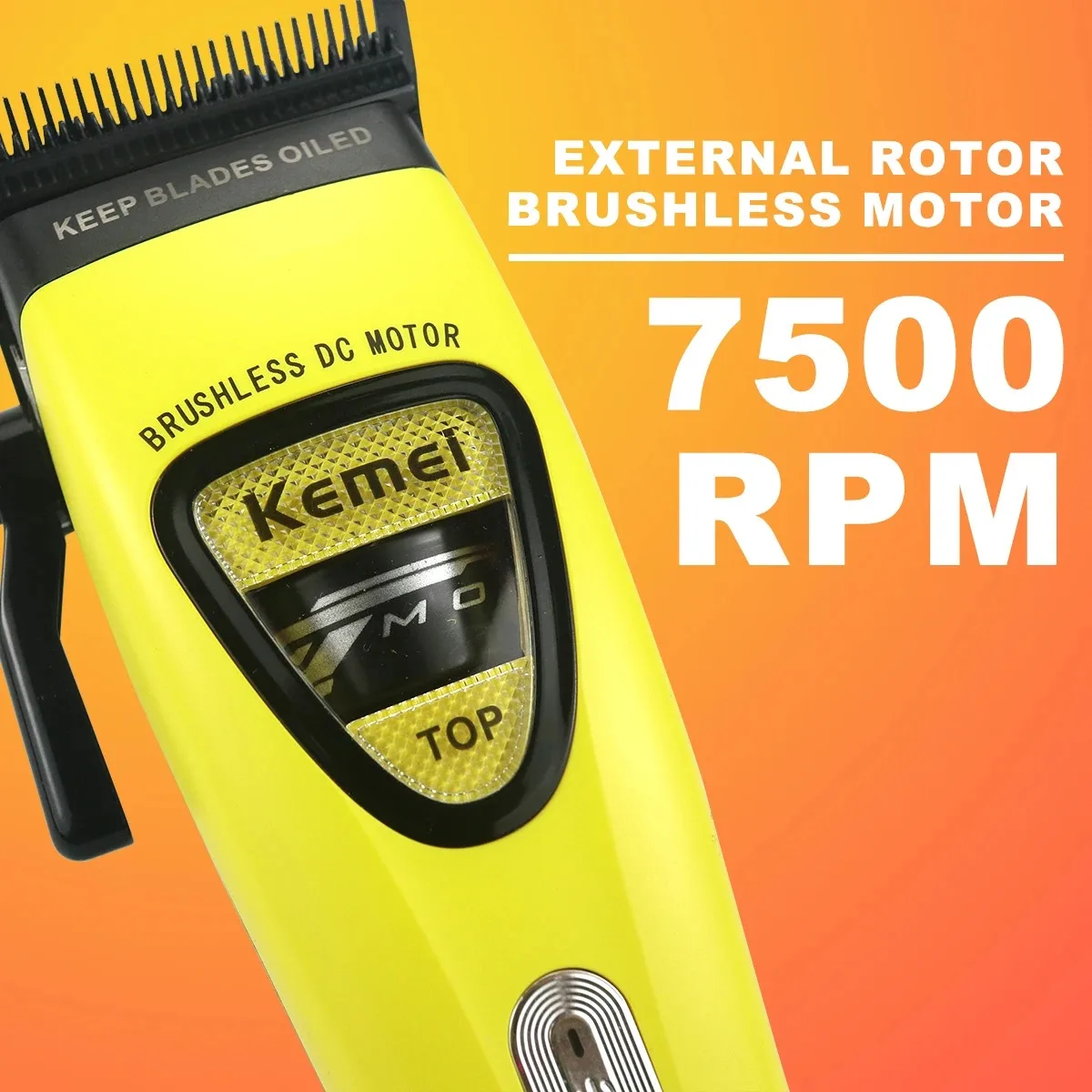 Kemei Professional Hair Clippers for Men, 5W Electric Trimmer