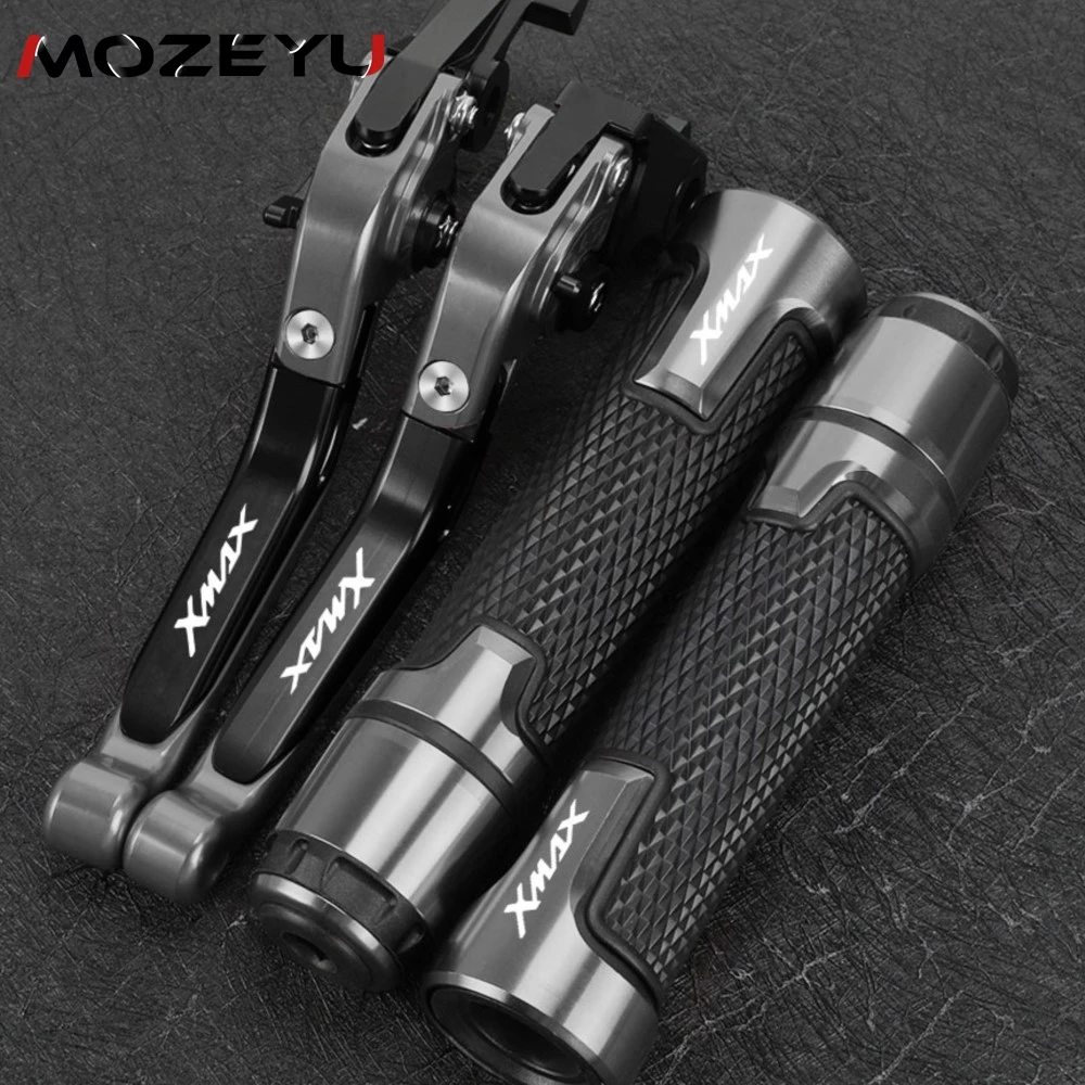 

FOR YAMAHA Scooters XMAX250 XMAX 125 400 X-MAX 200 250 400 2015-2020 Brake Clutch Levers Handlebar Grip Handles bar Hand Grips