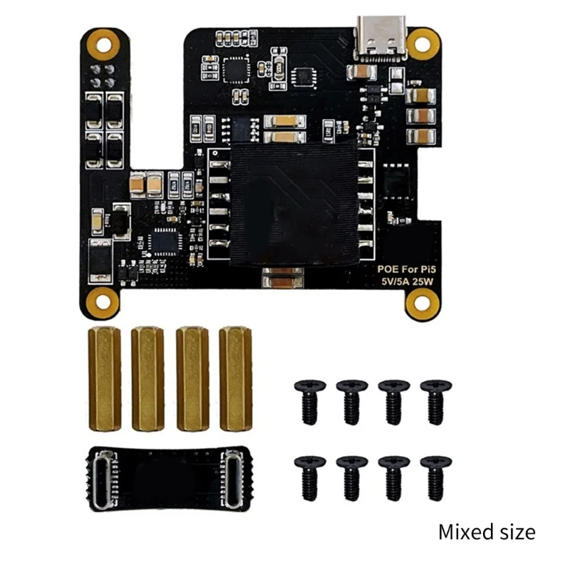لوحة تطوير الطاقة عبر إيثرنت 802.3af مع استبدال مروحة التبريد