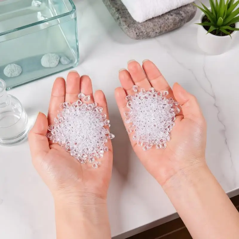 Harryhouse 1 Zestaw Przezroczystych Miniaturowych Kostek Lodu Figurki do Dekoracji Domku dla Lalek