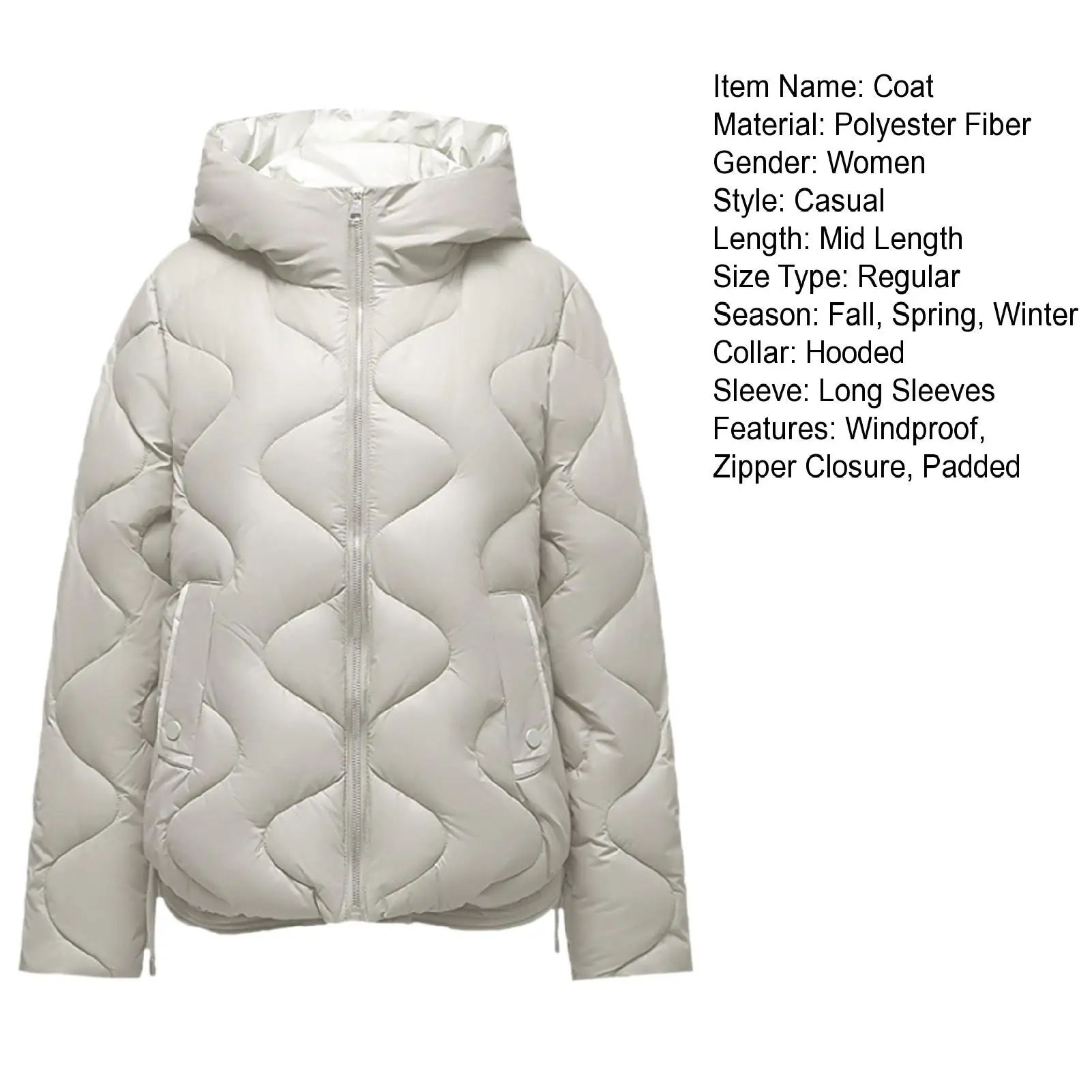 سترة شتوية نسائية جديدة لعام 2023 سترة طويلة دافئة سترات نسائية سميكة معطف مبطن بالقطن سترة بقلنسوة ملابس خارجية M-4XL