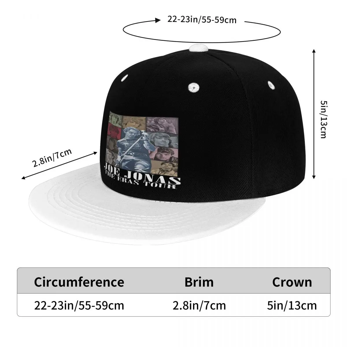 Joe Jonas Eras Tour Sun Cap Mens Cap Hats For Men Cap Man Summer Man Hat Baseball Cap