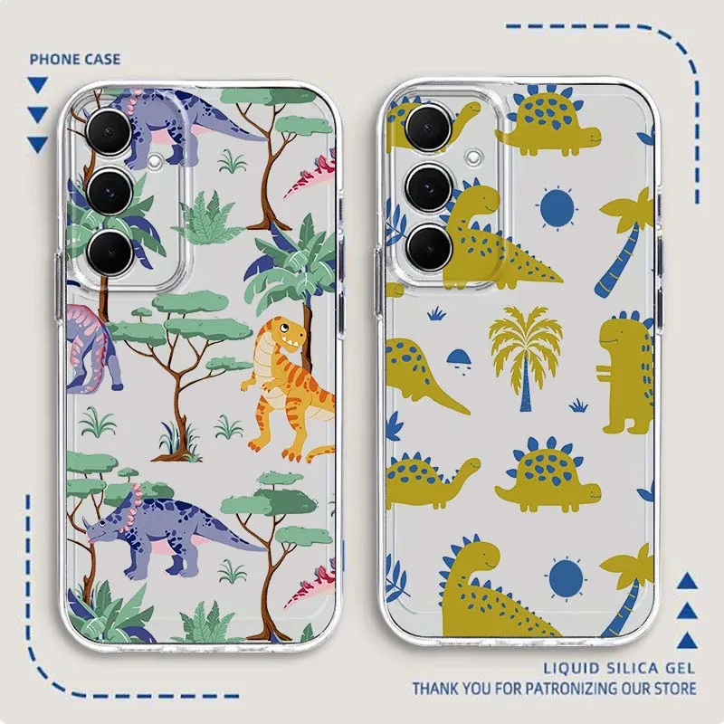 

Cute cartoon pattern Phone Case For Samsung Galaxy Note 20 10 F12 M23 F23 M14 F15 M54 M55 Ultra Plus 5G TPU Transparent